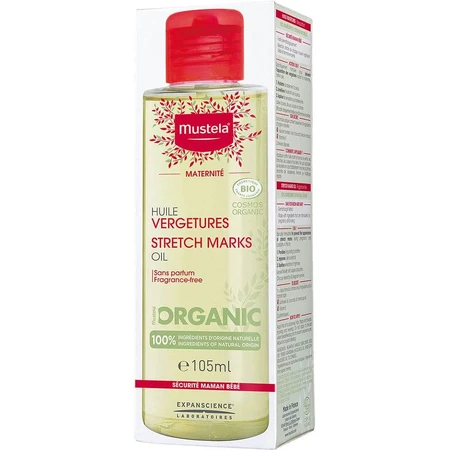 Mustela Organic Stretch Mark Olie 105ml