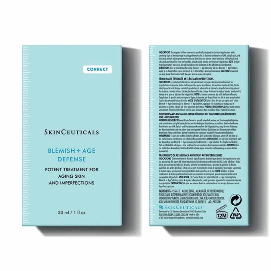 Skinceuticals Blemish + Age Defence Serum Visage Antiarrugas y Antimanchas 30 ml
