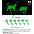 Frontline Combo Spot-on Cat and Ferret 6 0.5 ml Pipettes