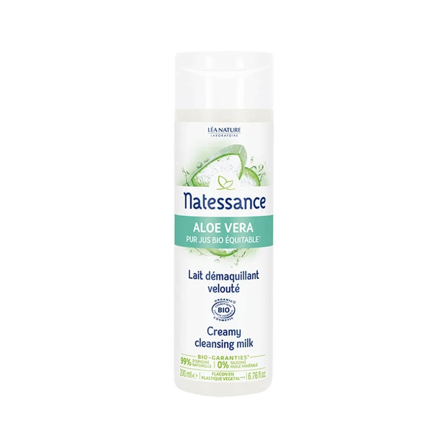 Natessance Biologische Fluweelzachte Reinigingsmelk 200 ml