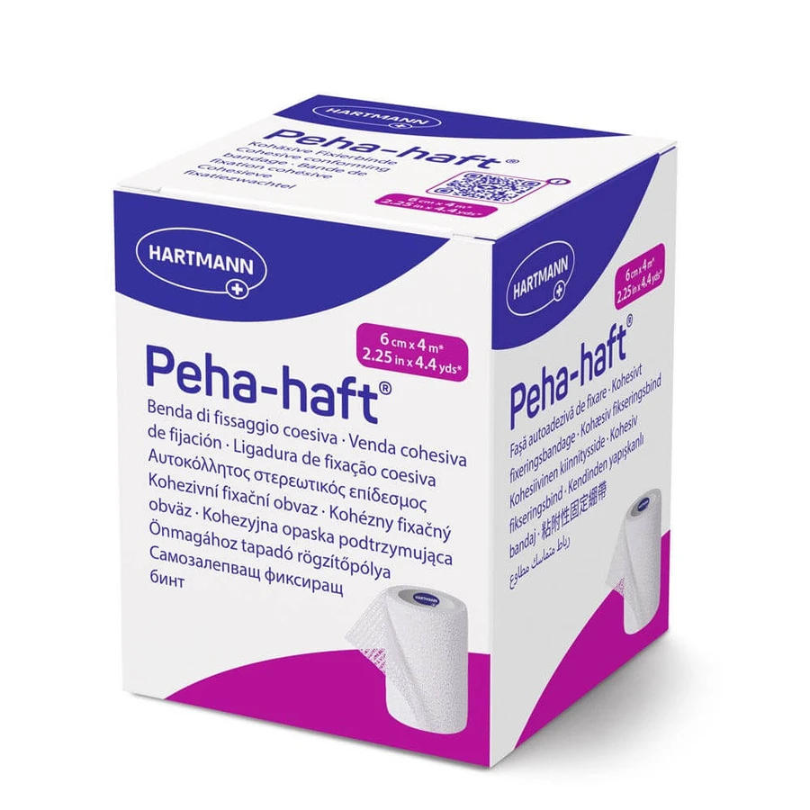 Hartmann Peha Haft Vendas cohesivas 6cmx4m Sin látex x1