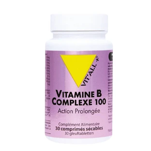Vit'All+ Vitamin B Complex Prolonged Action 30 Tablets 30 comprimés