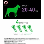 Frontline Combo spot-on hond L 20-40 kg 4 pipetten 2,68 ml