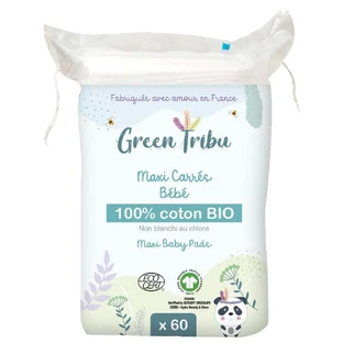 Green Tribe Maxi Baby Squares x60