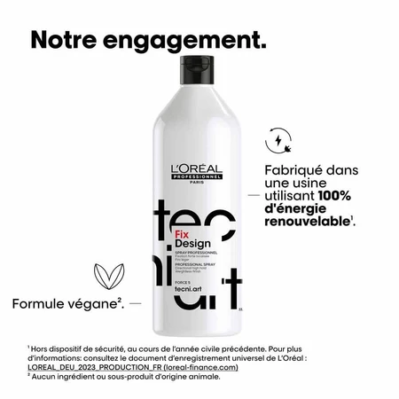 L'Oréal Professionnel Tecniart Recharge Fix Design Spray Fijador Fuerza 5 200 ml