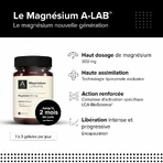 A-LAB Magnesium liposomaal 300 mg Stress Vermoeidheid Slaapstoornissen 63 capsules