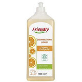 Détergent pour lave-vaisselle à l'orange, 1000 ml, Friendly Organic