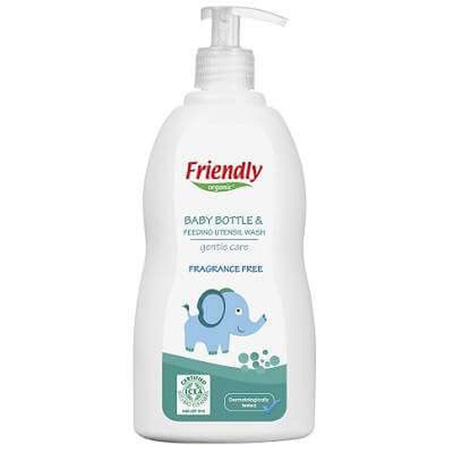 Detergent de vase fara miros, 500 ml, Friendly Organic