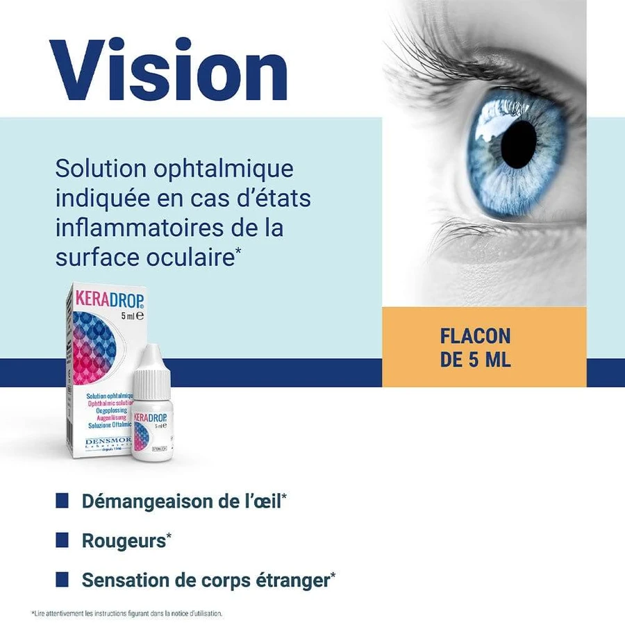 Densmore Ophthalmology Keradrop Ophthalmic Solution 5ml
