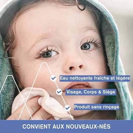 Uriage Bébé 1ere Eau Cleansing Water Face, Body And Intimate Parts - Uriage Bebe 1l