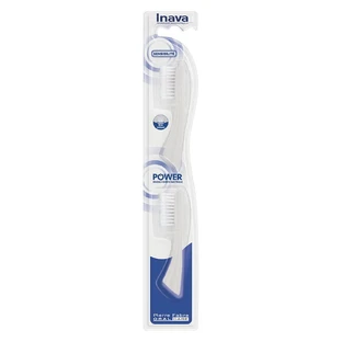 Inava Hybride Zachte Navulborstels 15/100 voor Elektrische Tandenborstels x2