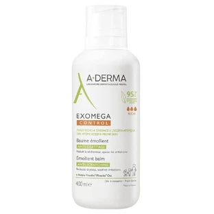 A-Derma Exomega Control Balsam emolient pentru pielea uscată cu tendință atopică 400 ml