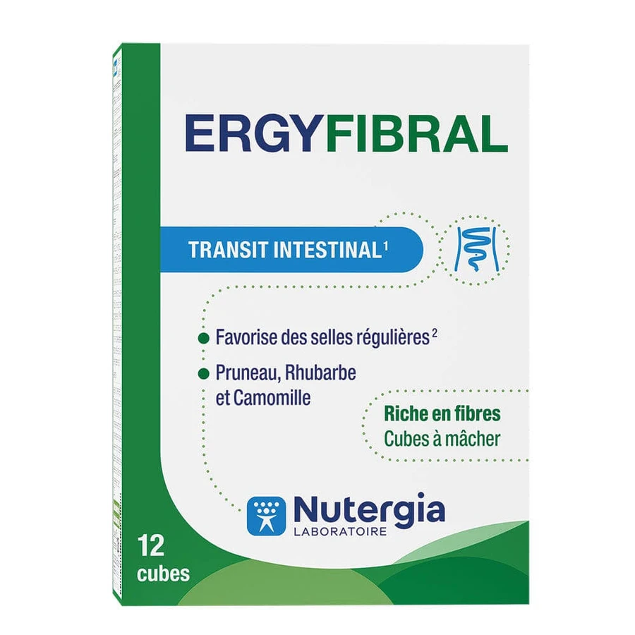 Nutergia Ergyfibral x12 Kauwürfel