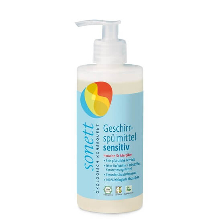 Détergent vaisselle écologique Sensitiv, 300 ml, Sonett