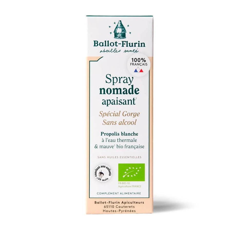 Ballot-Flurin Spray Nomade Apaisant Spécial Gorge 15ml