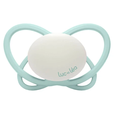 Luc Et Lea Physiological silicone soothers without rings Night 18 months and Plus x2