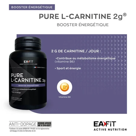 Eafit Pure L-carnitine 90 Gelule 2g