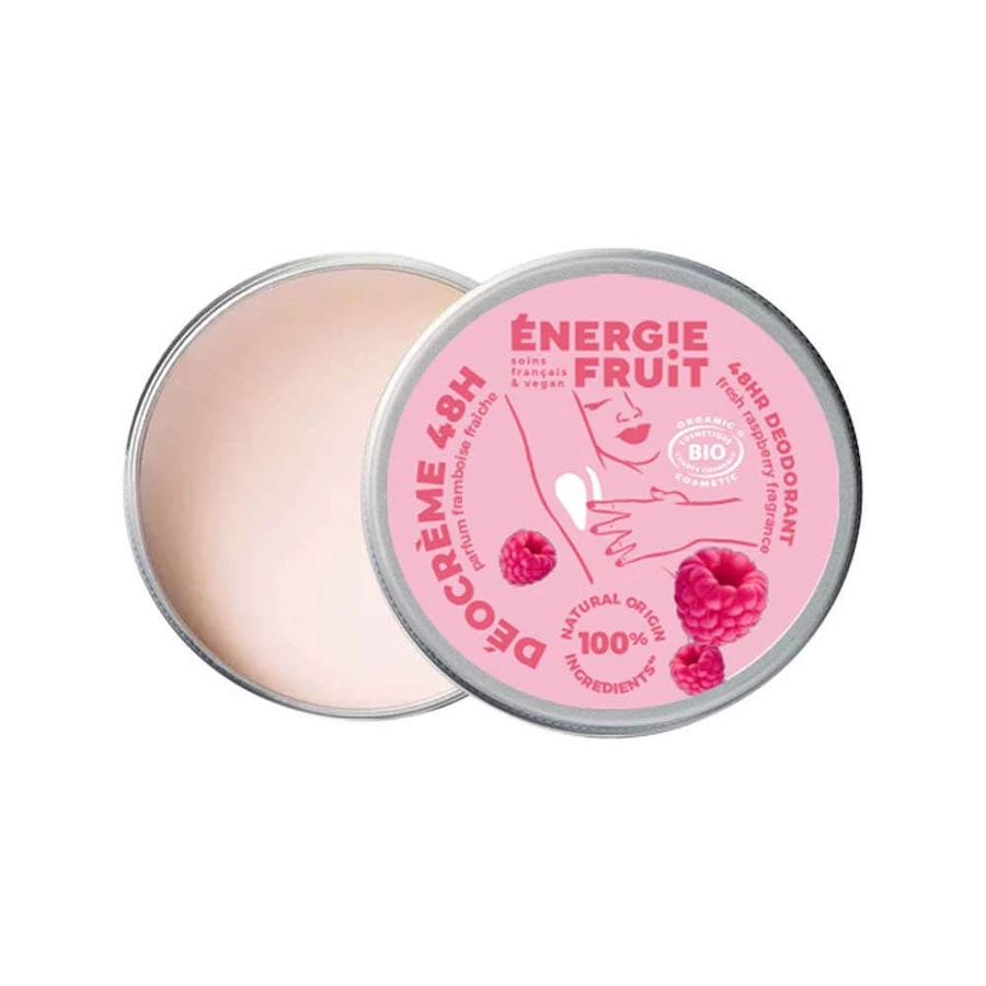 Energie Fruit Deocrema 48h Verse framboos 45g