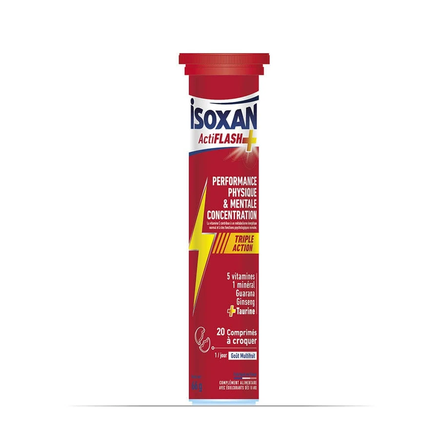 Isoxan Actiflash+ 20 kauwtabletten