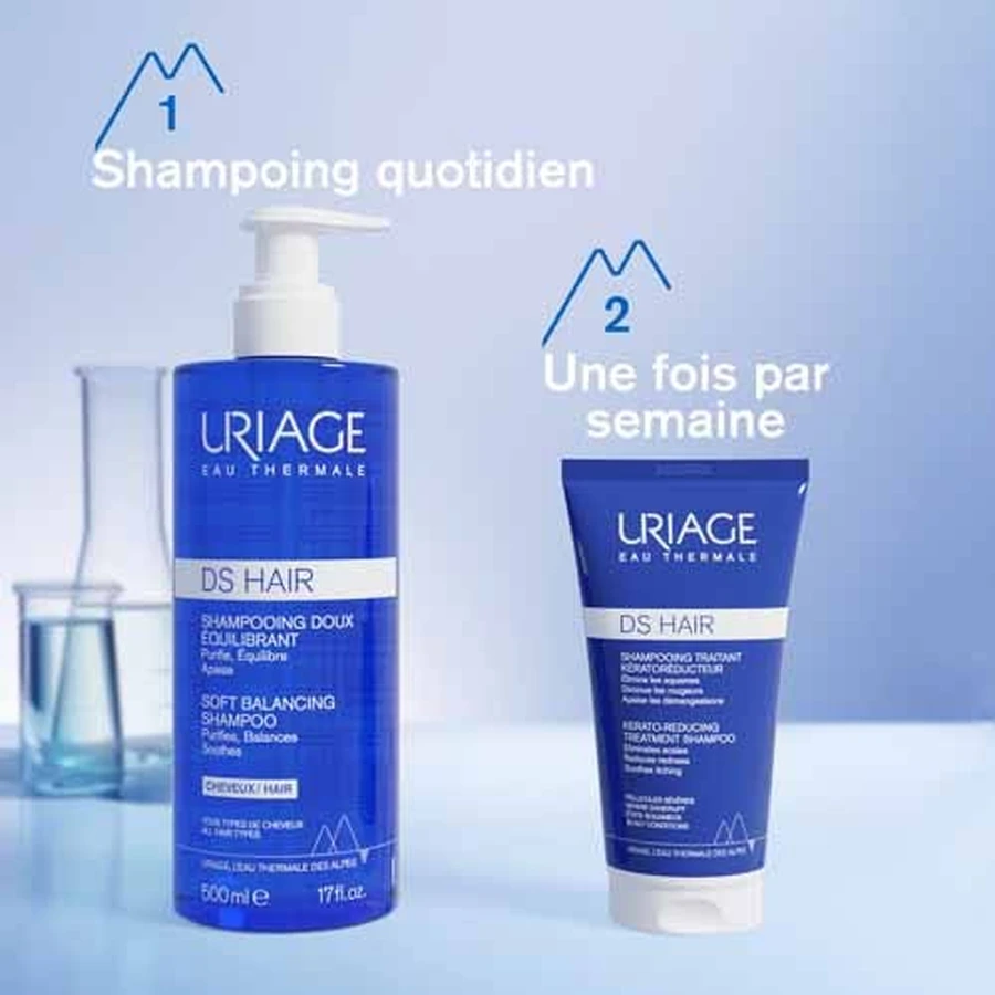 Uriage D.S Shampooing Traitant Keratoreducteur Hair 150 ml