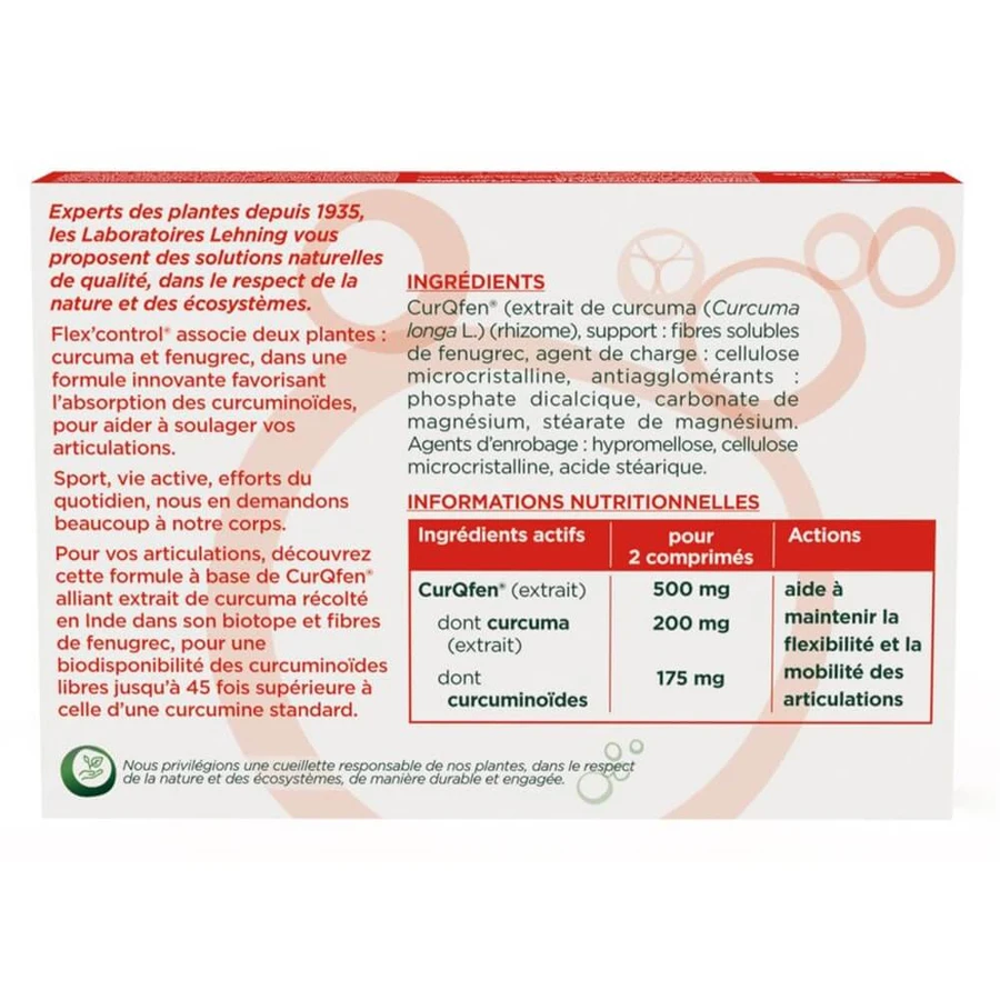 Lehning Flex'control® Gewrichtspijn 60 tabletten