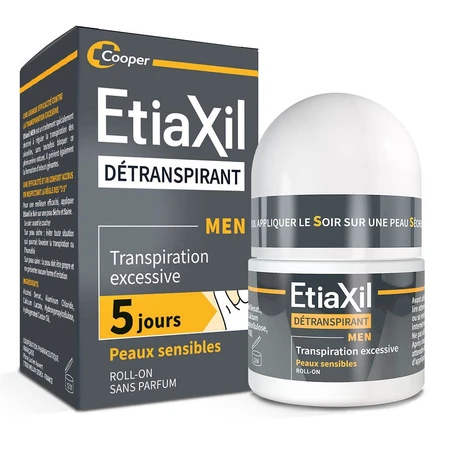 Etiaxil Detraspirant Roll-on Achseln Männer Empfindliche Haut 15ml