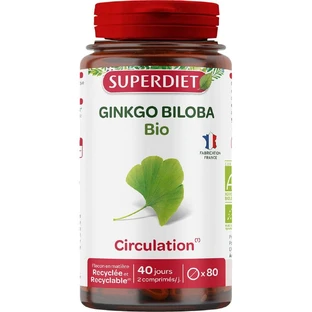 Superdiet Bio Ginkgo Biloba 80 Komprimate