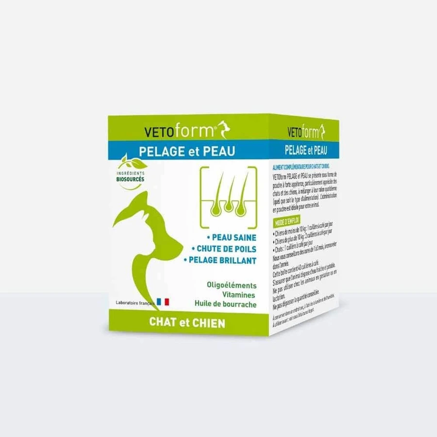 Vetoform Hond en Kat Dieet Haar- en Huidsupplement 100g