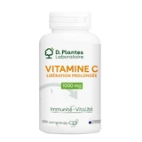 D. Plantes Vitaminen C extended-release 1000mg Immuniteit en Vitaliteit 100 tabletten