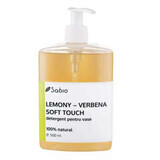 Lemony-Verbena Soft Touch afwasmiddel, 500 ml, Sabio