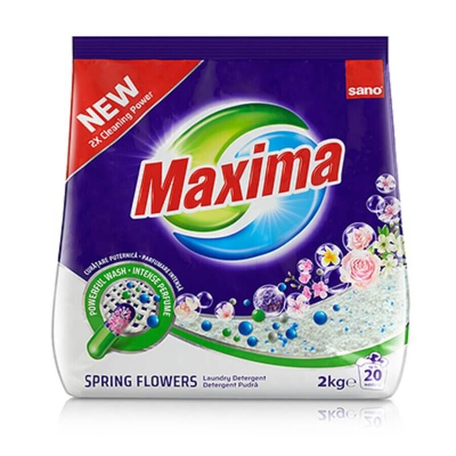 Spring Flowers waspoeder, 2 kg, Sano Maxima