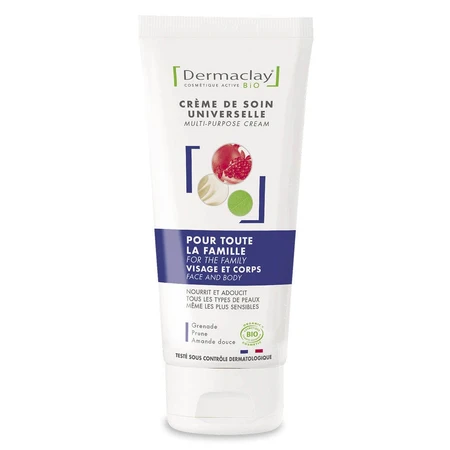 Dermaclay Universele Bio Gezichts- en Lichaamscrème 100ml