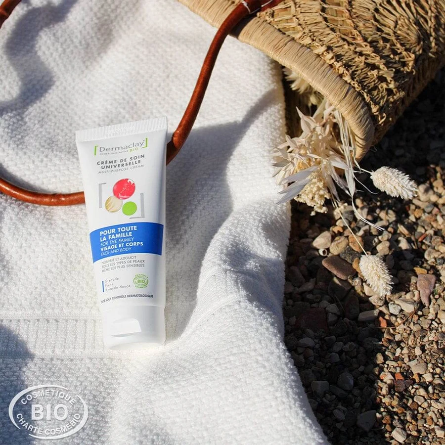 Dermaclay Universele Bio Gezichts- en Lichaamscrème 100ml