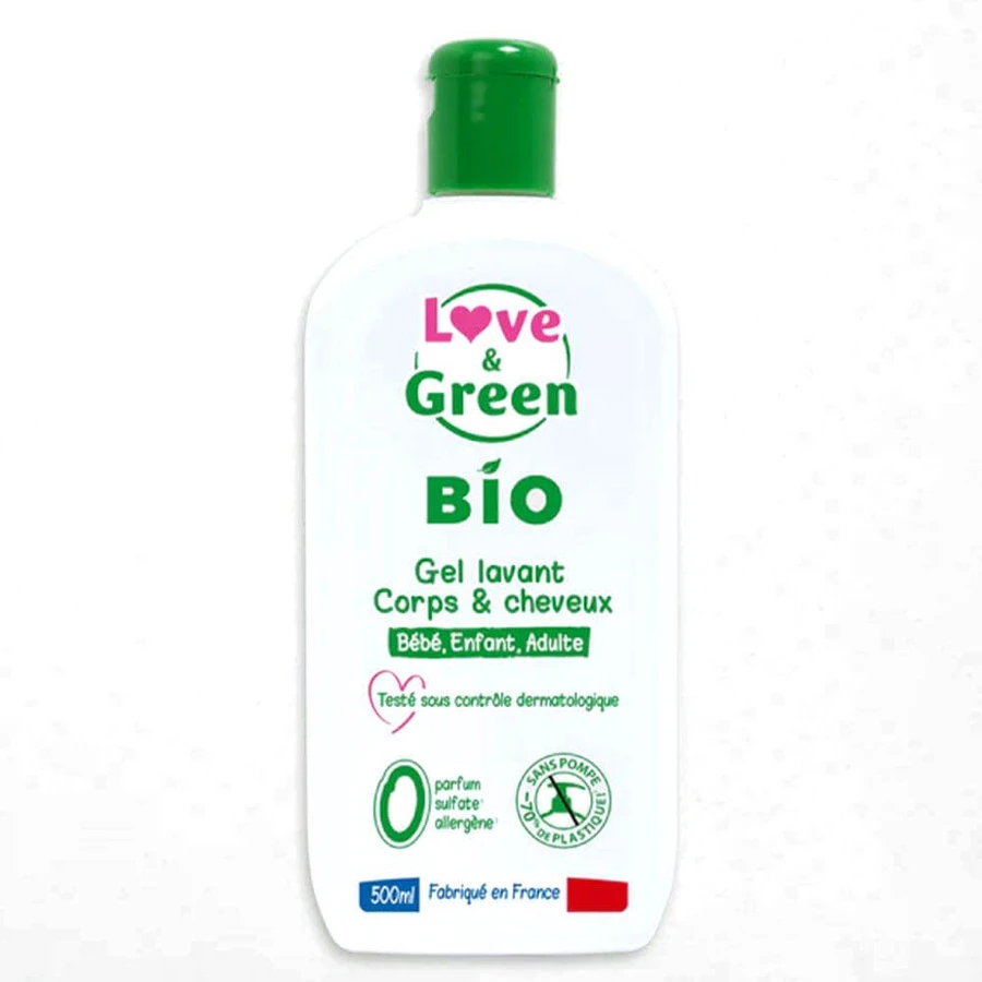 Love&Green Lichaams- en Haarreiniger Corps et cheveux 500ml