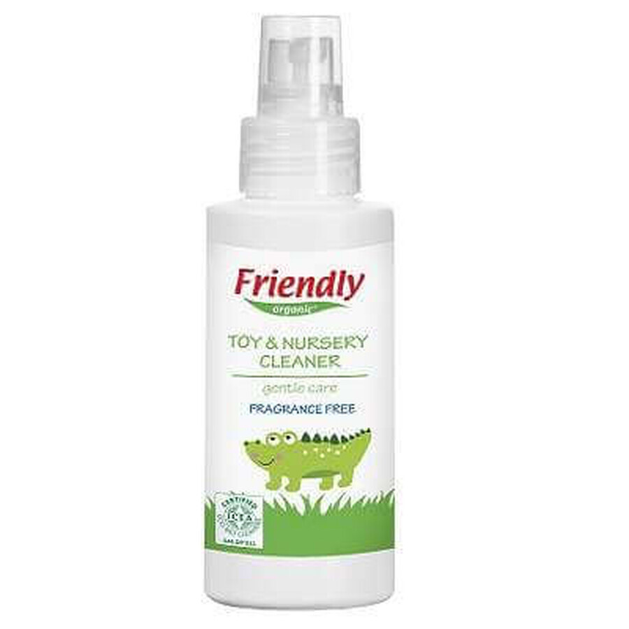 Detergente spray per giocattoli e superfici, 100 ml, Friendly Organic
