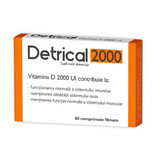 Detrical Vitamine D 2000IU, 60 tabletten, Zdrovit