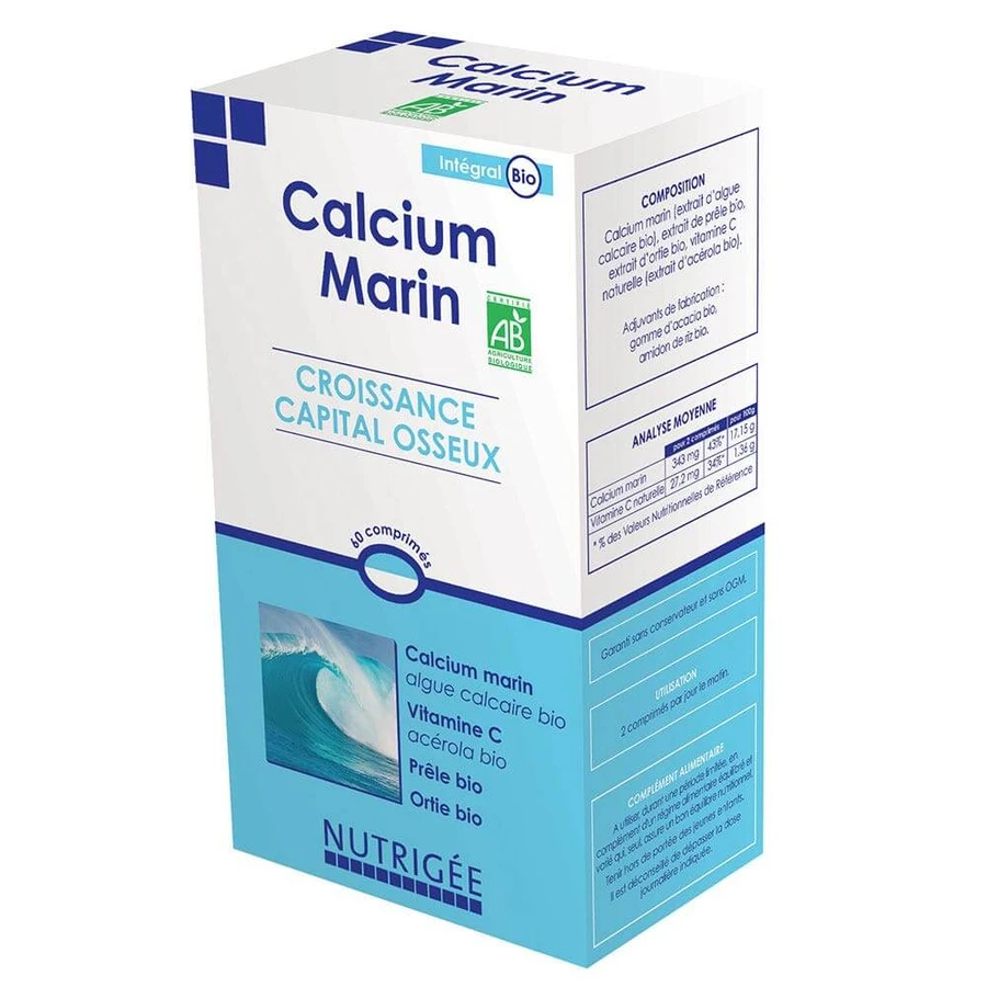 Nutrigée Calcium Marin Bio x 30 tabletten