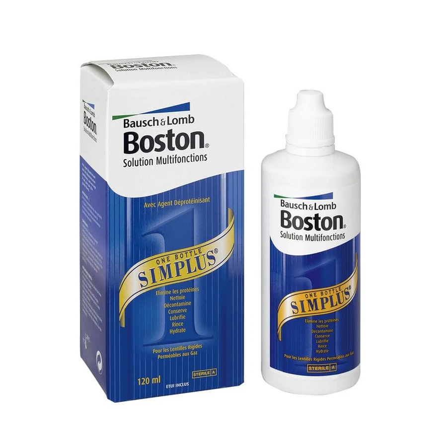 Bausch&Lomb BOSTON SIMPLUS MULTIFUNCTIONELE OPLOSSING VOOR RIGID LENSEN 120ml