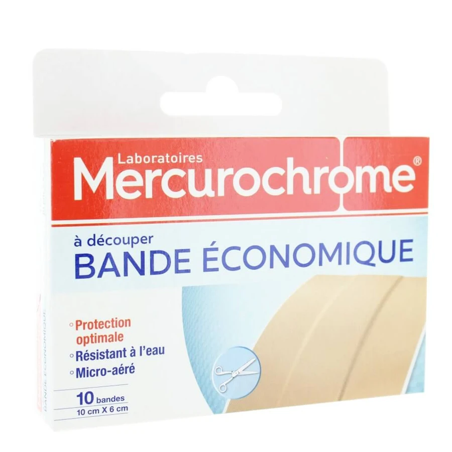 Mercurochrome economisch verband 10 stroken