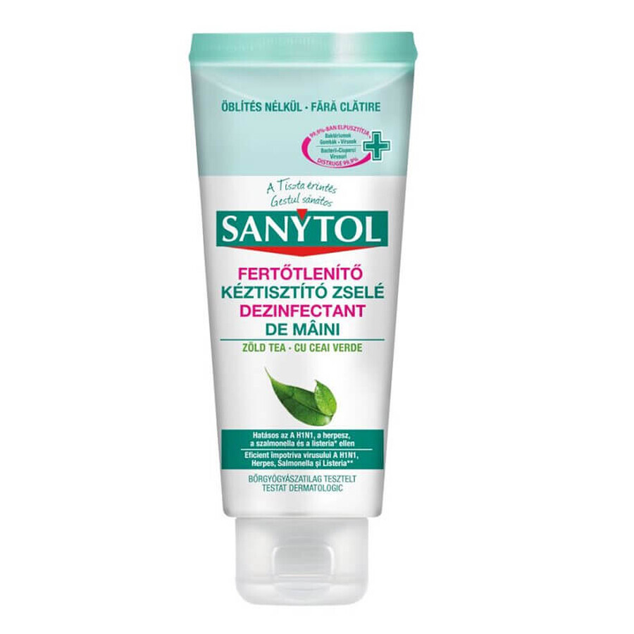 Désinfectant pour les mains au thé vert, 75 ml, Sanytol