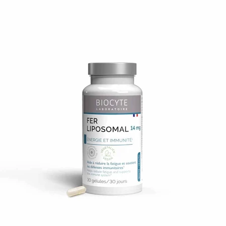 Biocyte Longevity Fer Liposomal 14mg 30 Gélules