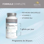Biocyte Longevity Fer Liposomal 14mg 30 Gélules