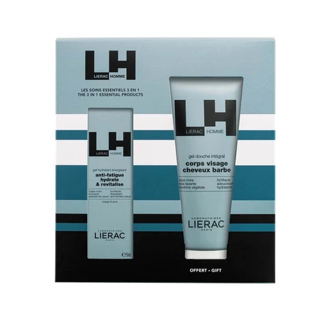 Lierac Men's Coffret Fête des Pères Energisant Gel Hidratante + Gel de Ducha Offert 250ml