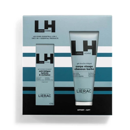 Lierac Men's Coffret Fête des Pères Energisant Gel Hidratante + Gel de Ducha Offert 250ml