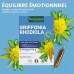 Santarome Griffonia Rhodiola Emotionales Gleichgewicht 20 Fläschchen
