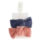 Bachca Hair clips with cotton gauze bow x2