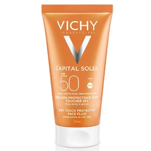 Vichy Capital Soleil Emulsión SPF 50 Efecto Seco Antibrillo 50ml