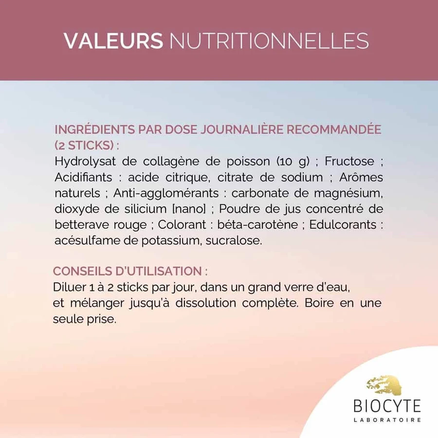Biocyte Colágeno Antiedad Express 3x10 Stick 30 Sticks