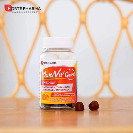 Forté Pharma MultiVit'4G Multivitamin- und Mineralien-Gummis 60 Kaugummis