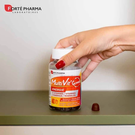 Forté Pharma MultiVit'4G Multivitamin- und Mineralien-Gummis 60 Kaugummis